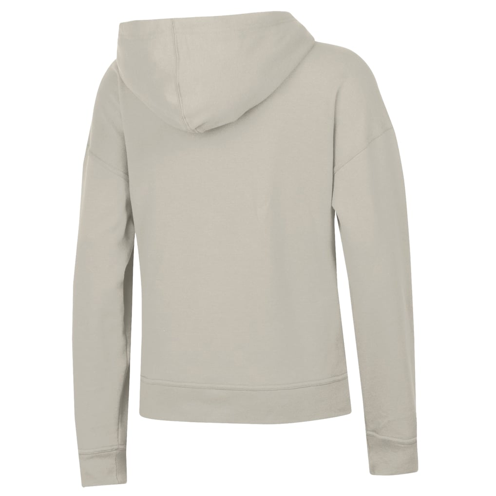  Rhode Island Rams Champion Women's Powerblend Fleece Pullover Hoodie - Oatmeal